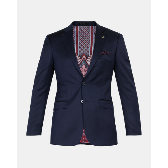 Men Mps-Arcinaj-Rh9M-Debonair Plain Suit Jacket - Dk-Blue