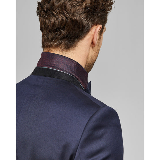 Men Mps-Arcinaj-Rh9M-Debonair Plain Suit Jacket - Dk-Blue