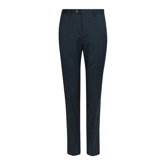Men Mps-Arcinat-Rh9M-Debonair Plain Suit Trousers - Teal-Blue