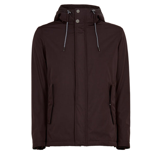 Men Mmo-Kinvara-Tc9M-Short Hooded Jacket - Dk-Red