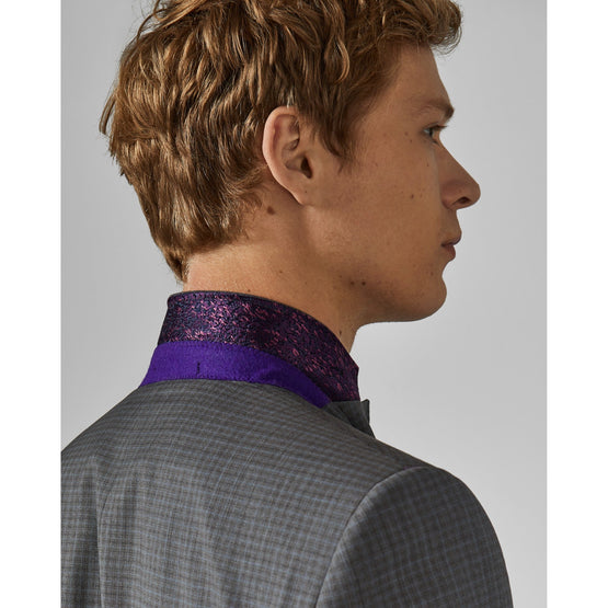 Men Mps-Colmanj-Rc9M-Sterling Small Check Jacket - Grey