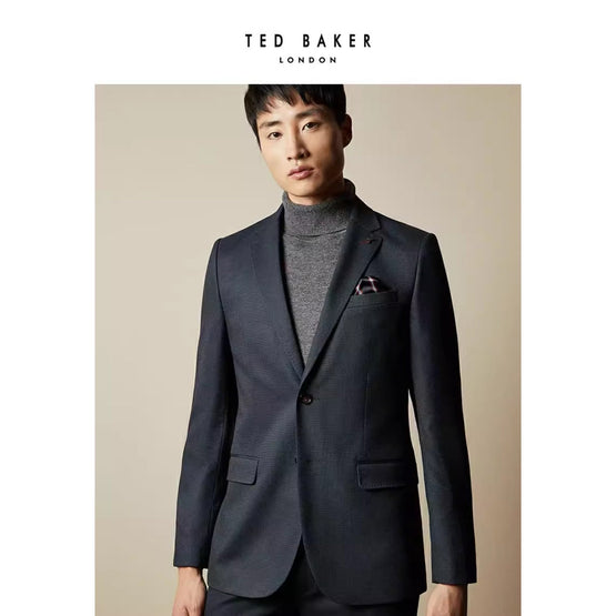 Men Mmj-Beezly-Semi Plain Blazer - Charcoal