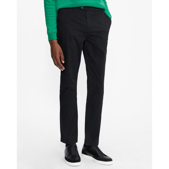 Men Mmt-Sincere-Slim Fit Plain Chino - Black