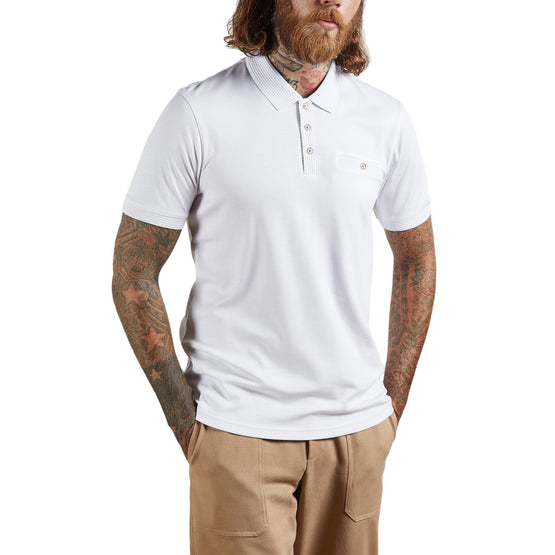 Men Mmb-Pumpit-Ss Polo - White
