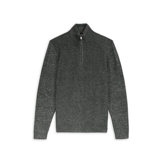 Men Mmk-Nitchip-Ls Half Zip Funnel Neck - Grey