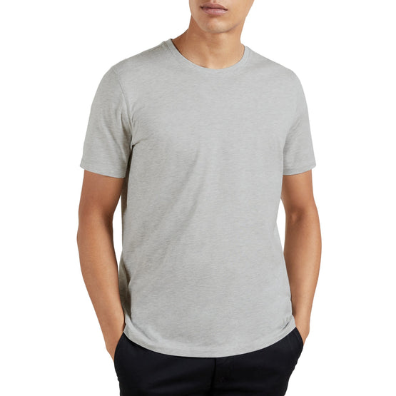 Men Mmb-Only-Ss Regular Fit T-Shirt - Grey-Marl