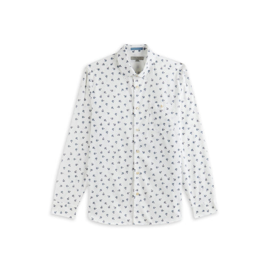 Men Mma-Costar-Ls Floral Shirt - White