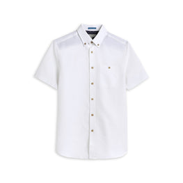 Men Mma-Yasai-Ss Polynosic Oxford Shirt - White