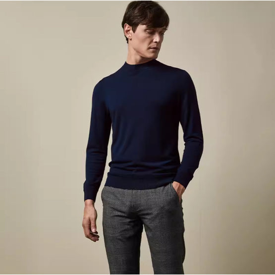 Men Mmk-Willoow-Crew Neck Sweater - Navy