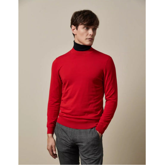 Men Mmk-Willoow-Crew Neck Sweater - Red
