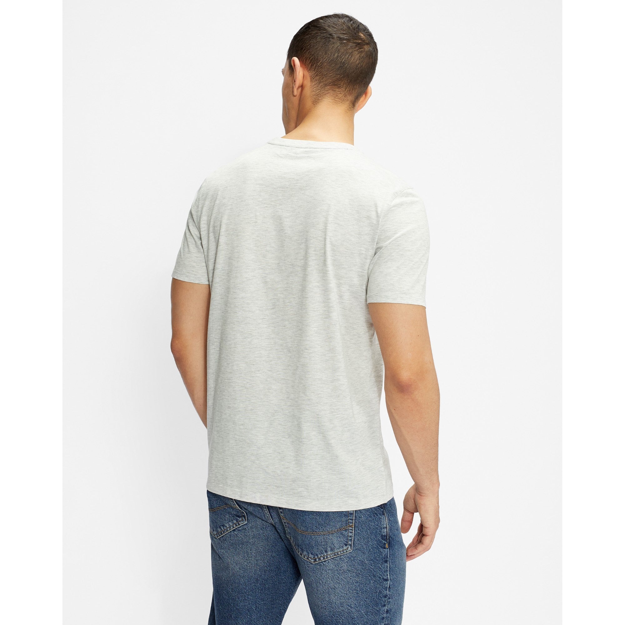 Men Mmb-Only-Ss Regular Fit T-Shirt - Grey-Marl