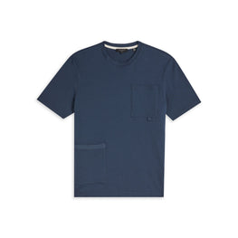 Men Mmb-Famtime-Ss Multi Pocket Tshirt - Dk-Grey