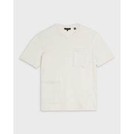 Men Mmb-Famtime-Ss Multi Pocket Tshirt - White-Grey