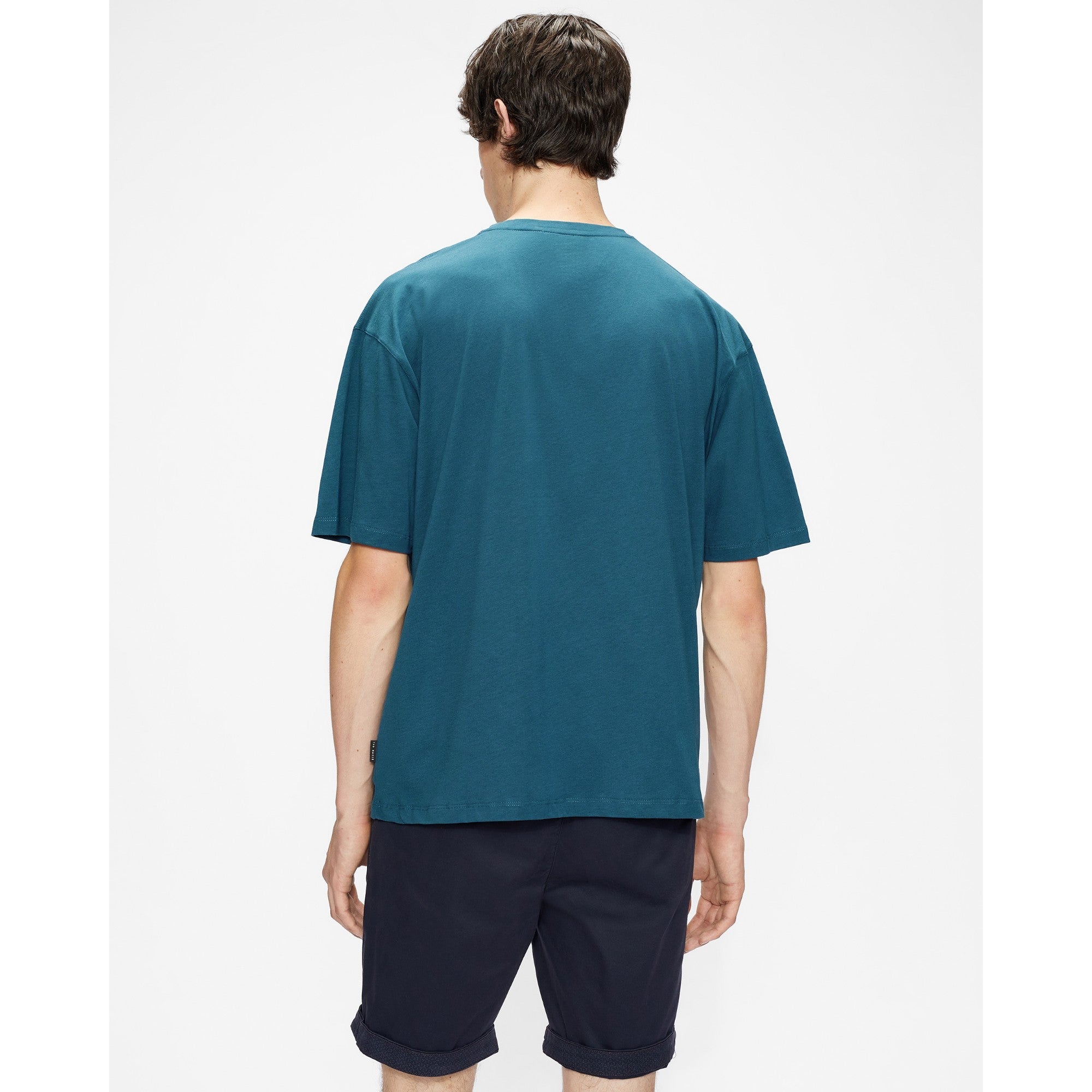 Men Mmb-Brektru-Ss Graphic T-Shirt - Teal-Blue