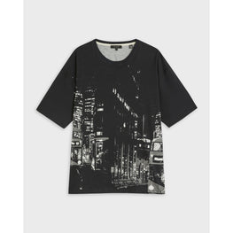 Men Mmb-Mixups-Ss Graphic T-Shirt - Dk-Navy