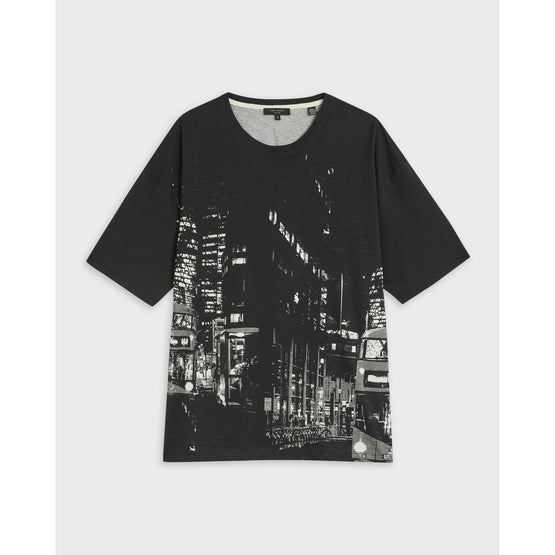 Men Mmb-Mixups-Ss Graphic T-Shirt - Dk-Navy