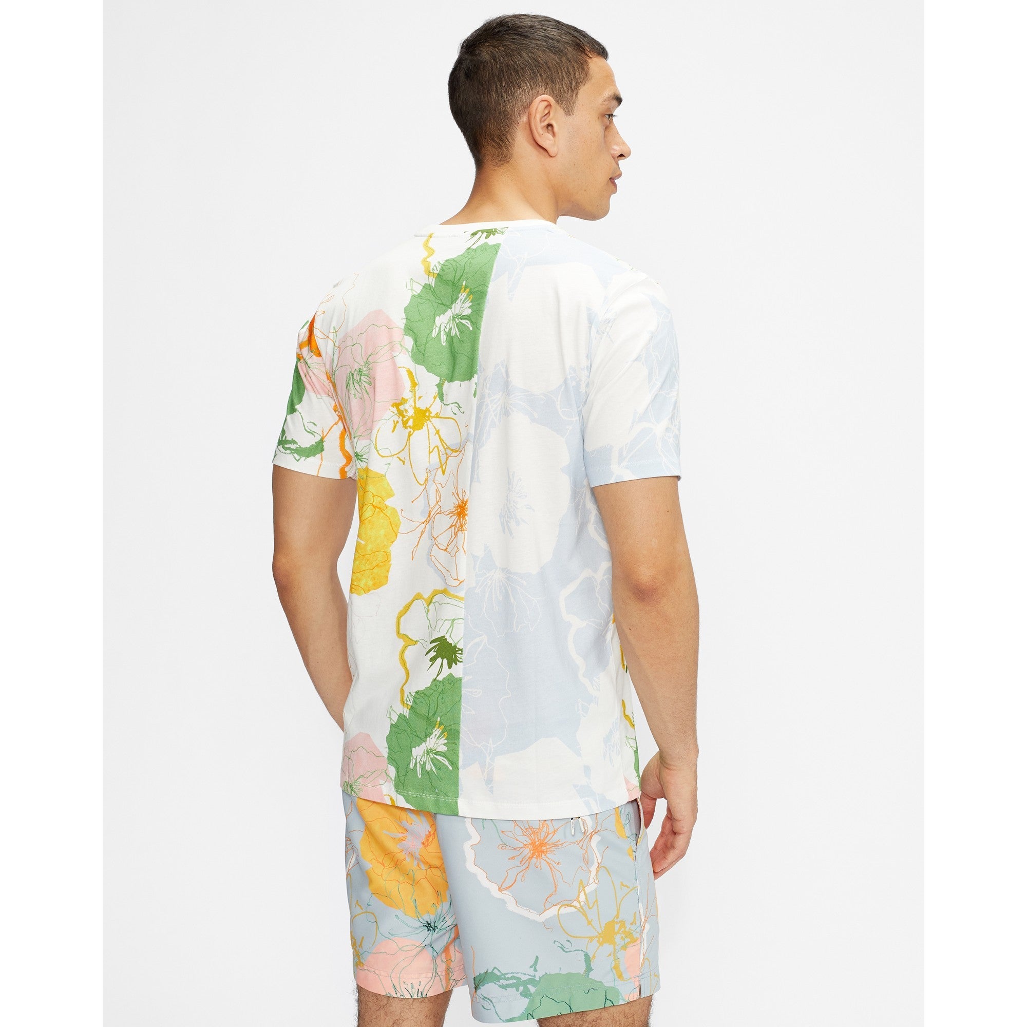 Men Mmb-Warmday-Ss Printed Jersey T-Shirt - Multicol