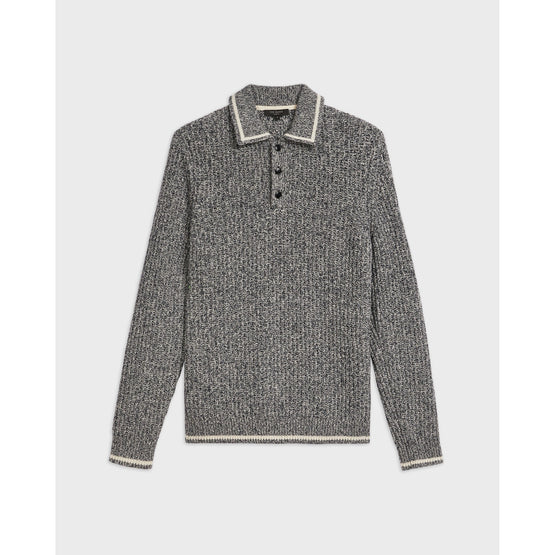 Men Mmk-Tames-Ls Mouline Polo - Navy