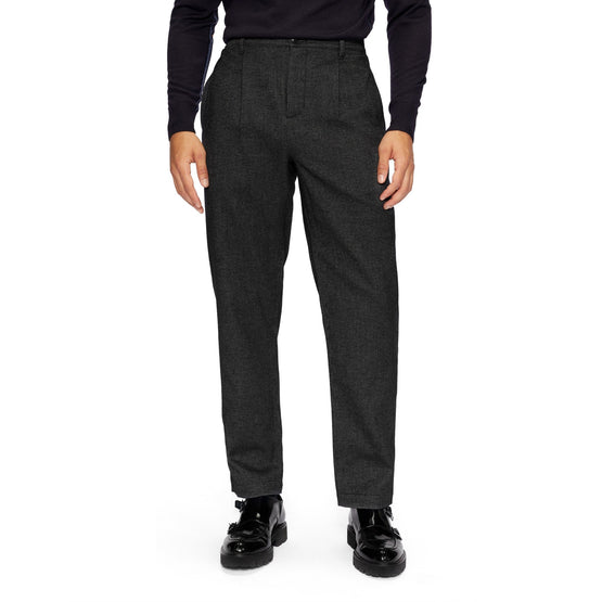 Men Mmt-Satturn-Camburn Fit Semi Plain Trs - Grey