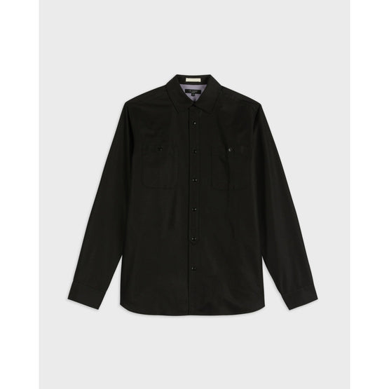 Men Mma-Tester-Ls Work Wear Shirt - Black