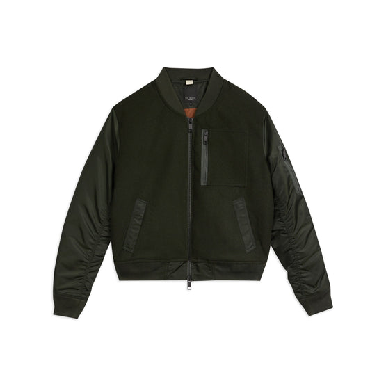 Men Mmo-Apogee-Wadded Bomber - Dk-Green