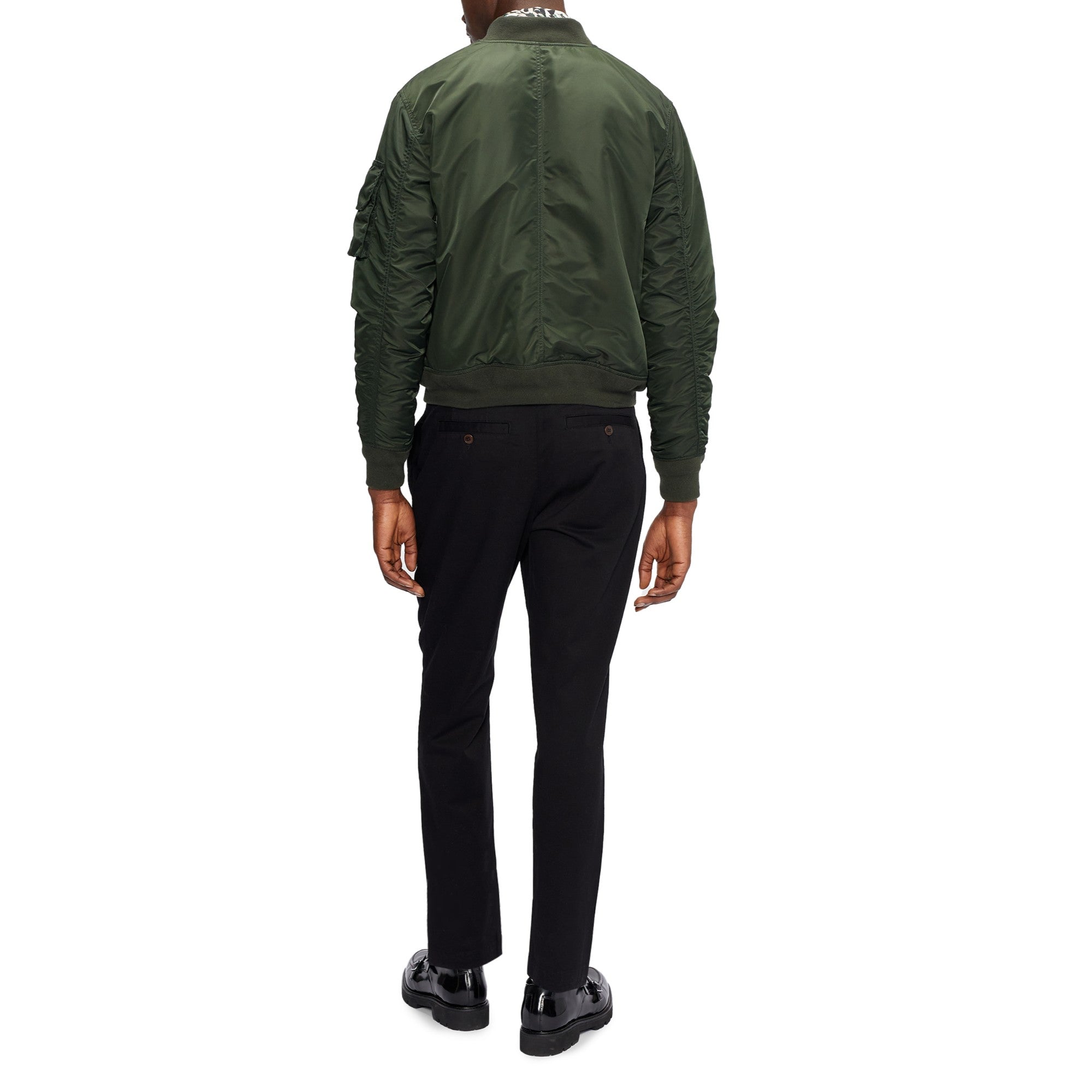 Men Mmo-Apogee-Wadded Bomber - Dk-Green