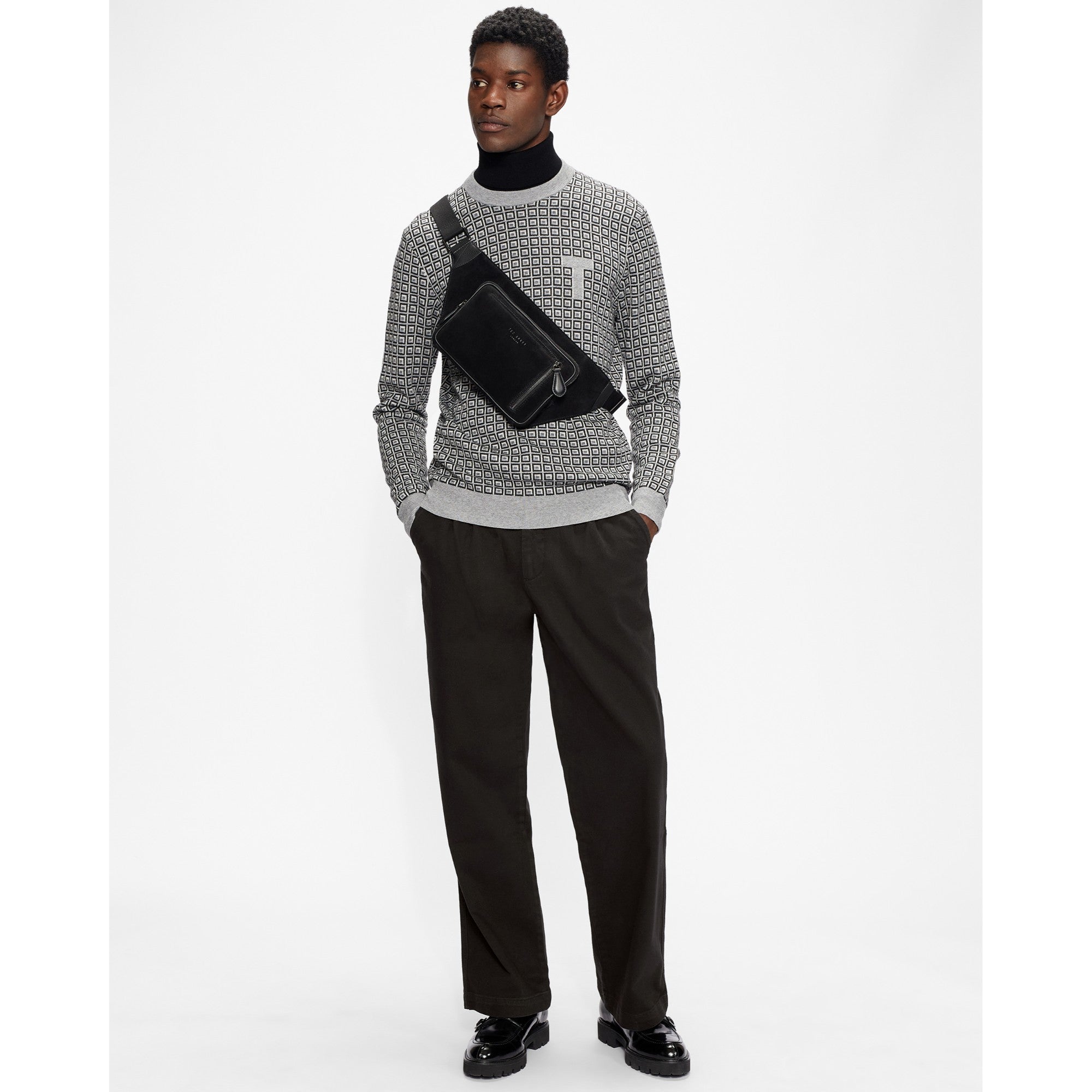 Men Mmp-Orb-Newark Fit Denim Chino - Black