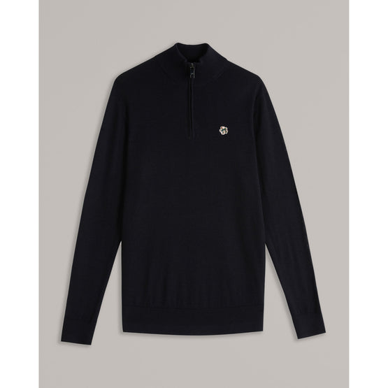 Men Mmk-Tooting-Ls Core Half Zip - Navy