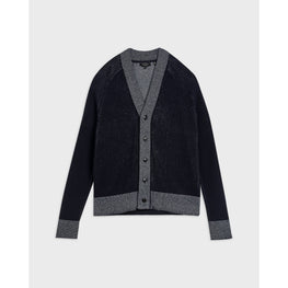 Men Mmk-Arun-Ls Cardigan - Navy