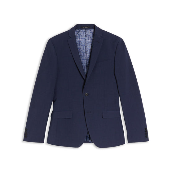 Men Mps-Sinjjk-Skinny Fit Plain Suit Jacket - Dk-Blue