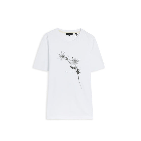 Men Mmb-Wishaw-Ss Graphic T-Shirt - White