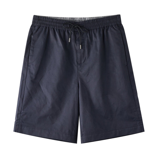 Men Mms-Printii-Loose Fit Shorts With Elastic Waistband - Navy