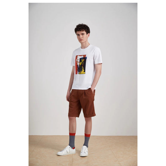 Men Mms-Sizii-Pleat Casual Shorts - Tan