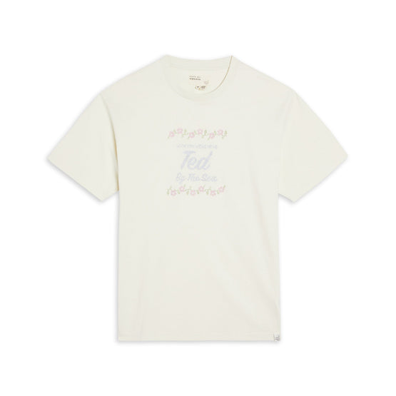 Men Mmb-Codswol-Mib Ss Cross Stitch Tee - Ecru