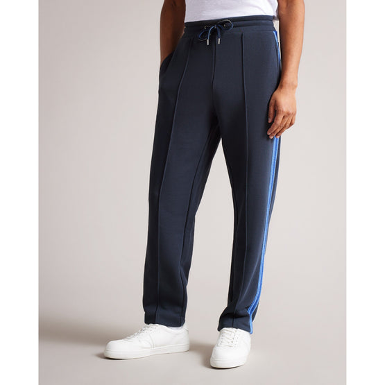 Men Mmt-Sloans-Jersey Jogger With Strip - Navy