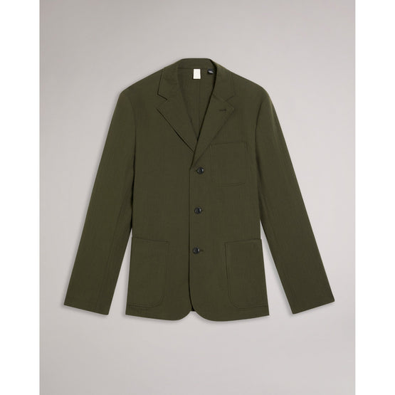 Men Mmj-Hanham-Seersucker Blazer - Khaki