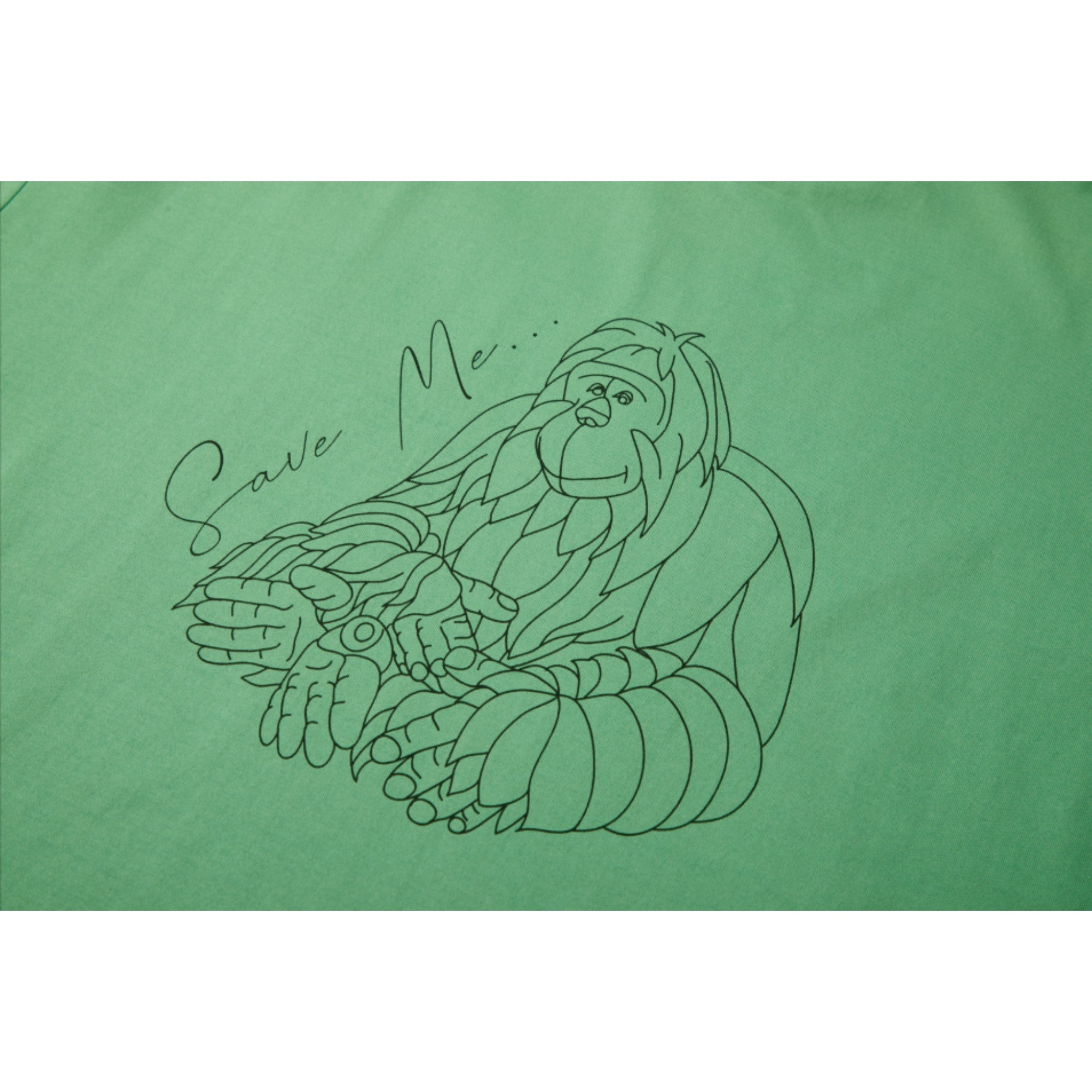 Men Mmb-Wandwa-Short Sleeve Box Fit Graphic T-Shirt - Green