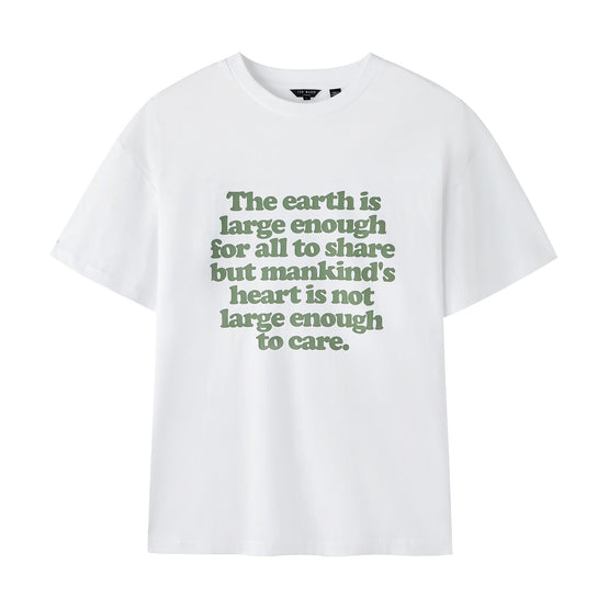 Men Mmb-Harmio-Short Sleeve Box Fit Graphic T-Shirt - White