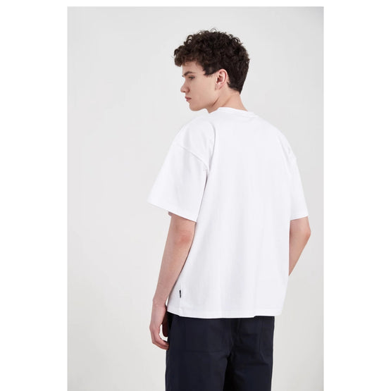 Men Mmb-Harmio-Short Sleeve Box Fit Graphic T-Shirt - White