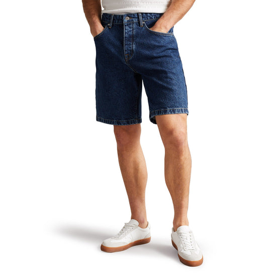 Men Mms-Dutson-Denim Short - Blue