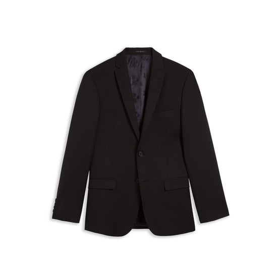 Men Mps-Dundejs-Slim Black Twill Suit Jacket - Black