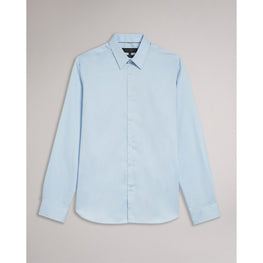 Men Mpa-Islass-Ls Slim Fit Shirt - Pl-Blue