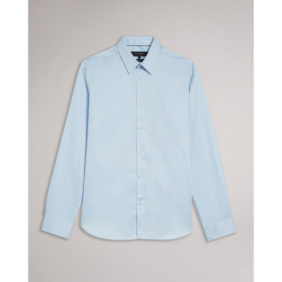 Men Mpa-Islass-Ls Slim Fit Shirt - Pl-Blue