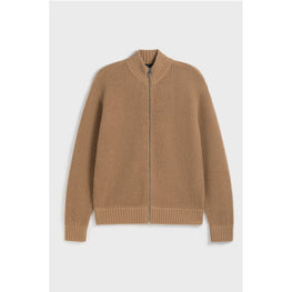 Men Mmk-Caynne-Knitted Zip-Up - Beige