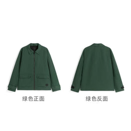 Men Mmj-Chivess-Casual Outdoor Look Jacket - Green