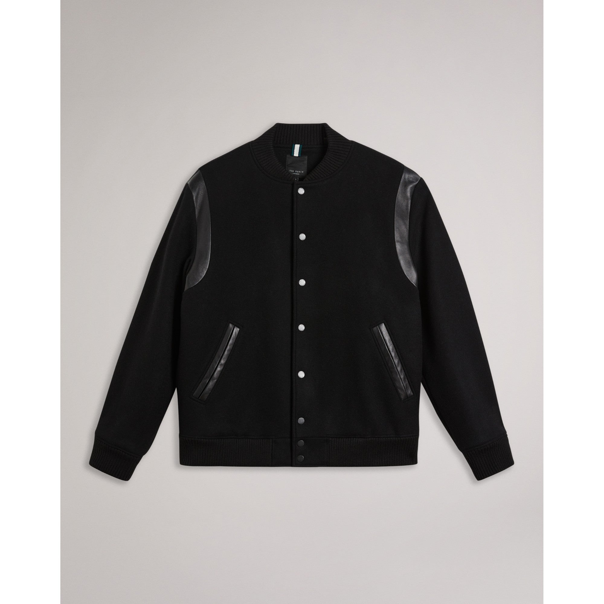 Men Mmo-Dacre-Varsity Bomber - Black