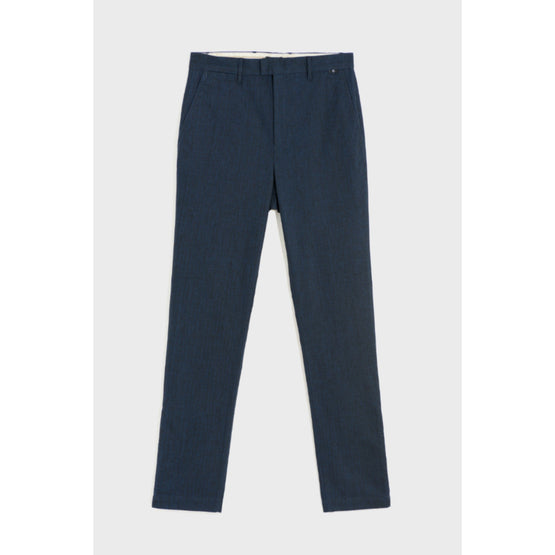 Men Mmt-Rusland-Irvine Fit Herringbone Trs - Navy