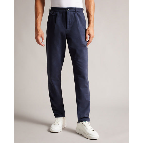 Men Mmt-Beult-Camburn Regular Fit Trs - Navy