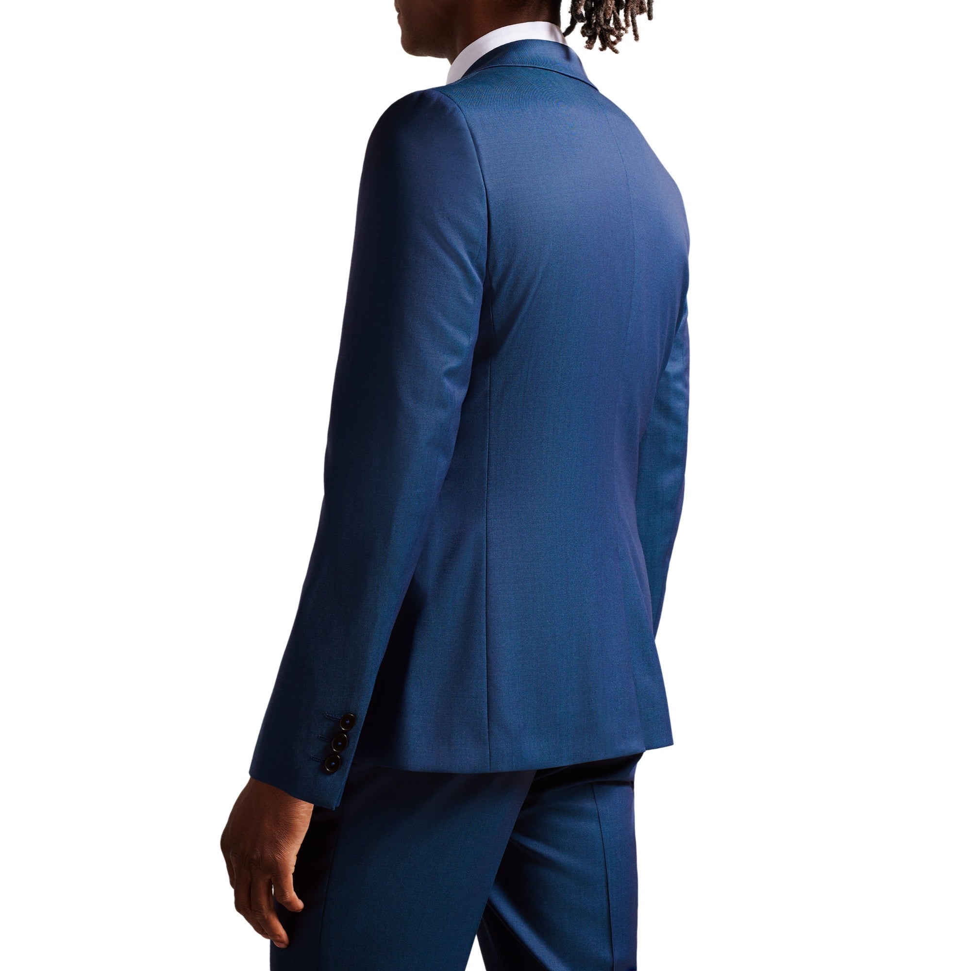 Men Mmj-Atlowj-Single Breasted Jacket - Brt-Blue
