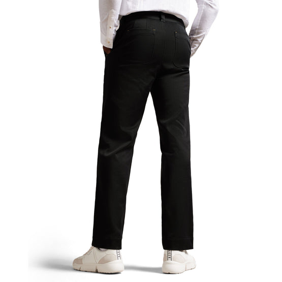 Men Mmt-Sediman-Leyden Fit Badge Trs - Black